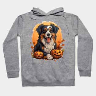 Halloween Australian Shepherd Dog #3 Hoodie